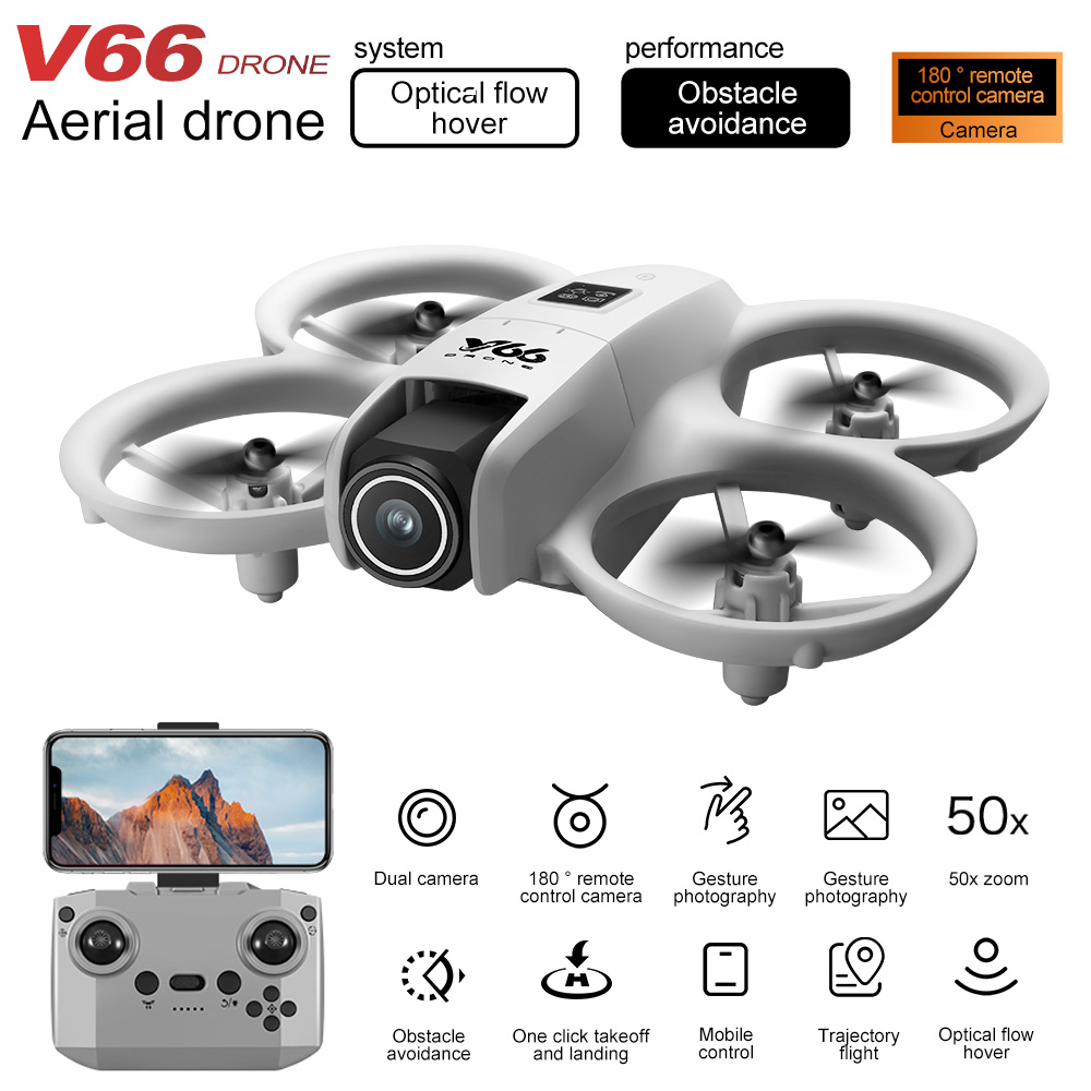 New V66 Mini Drone HD Camera 4 - Drone Battery Adapter ulasan dan harga