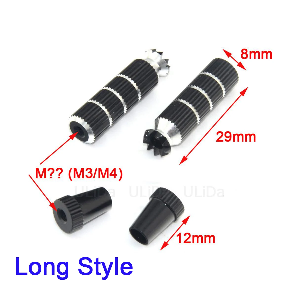 2 PCS Aluminum RC Rocker Head  - Drone Control Stick ulasan dan harga