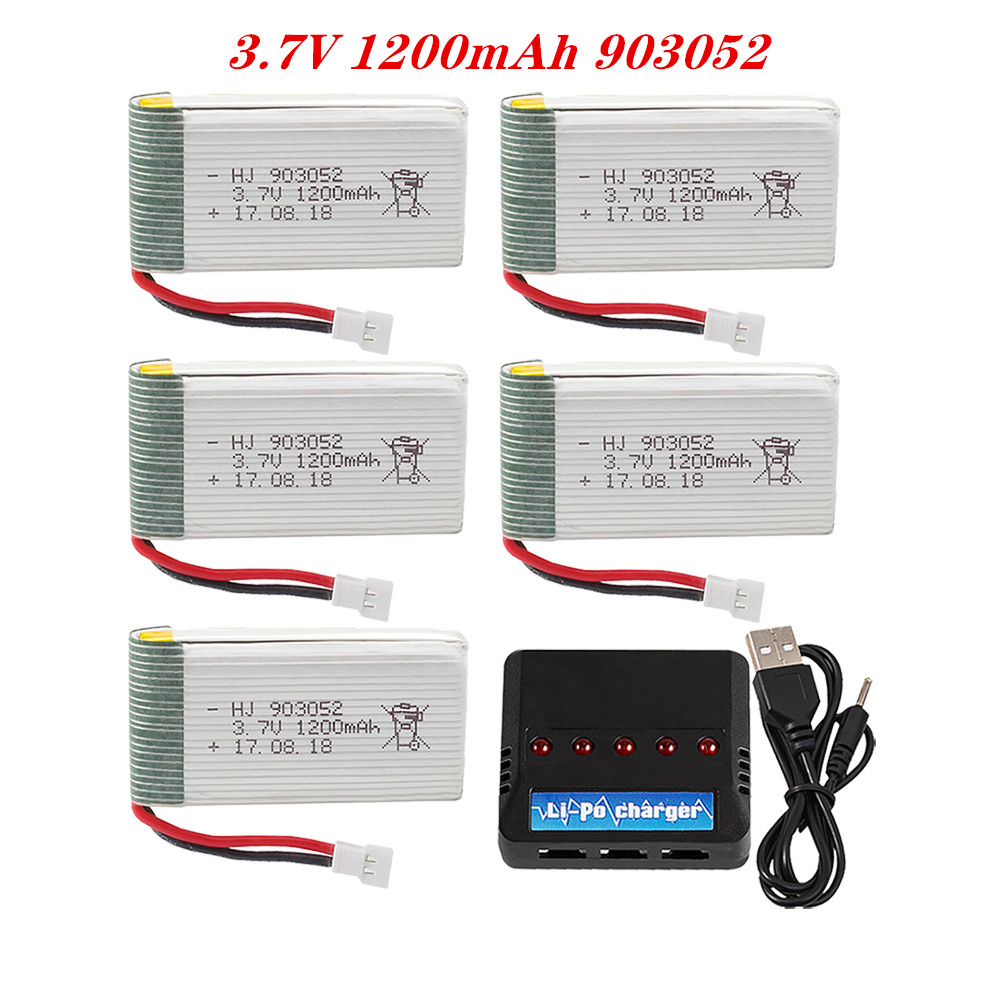 3.7V 1200mah 903052 Lipo Batte - Drone Battery Adapter ulasan dan harga