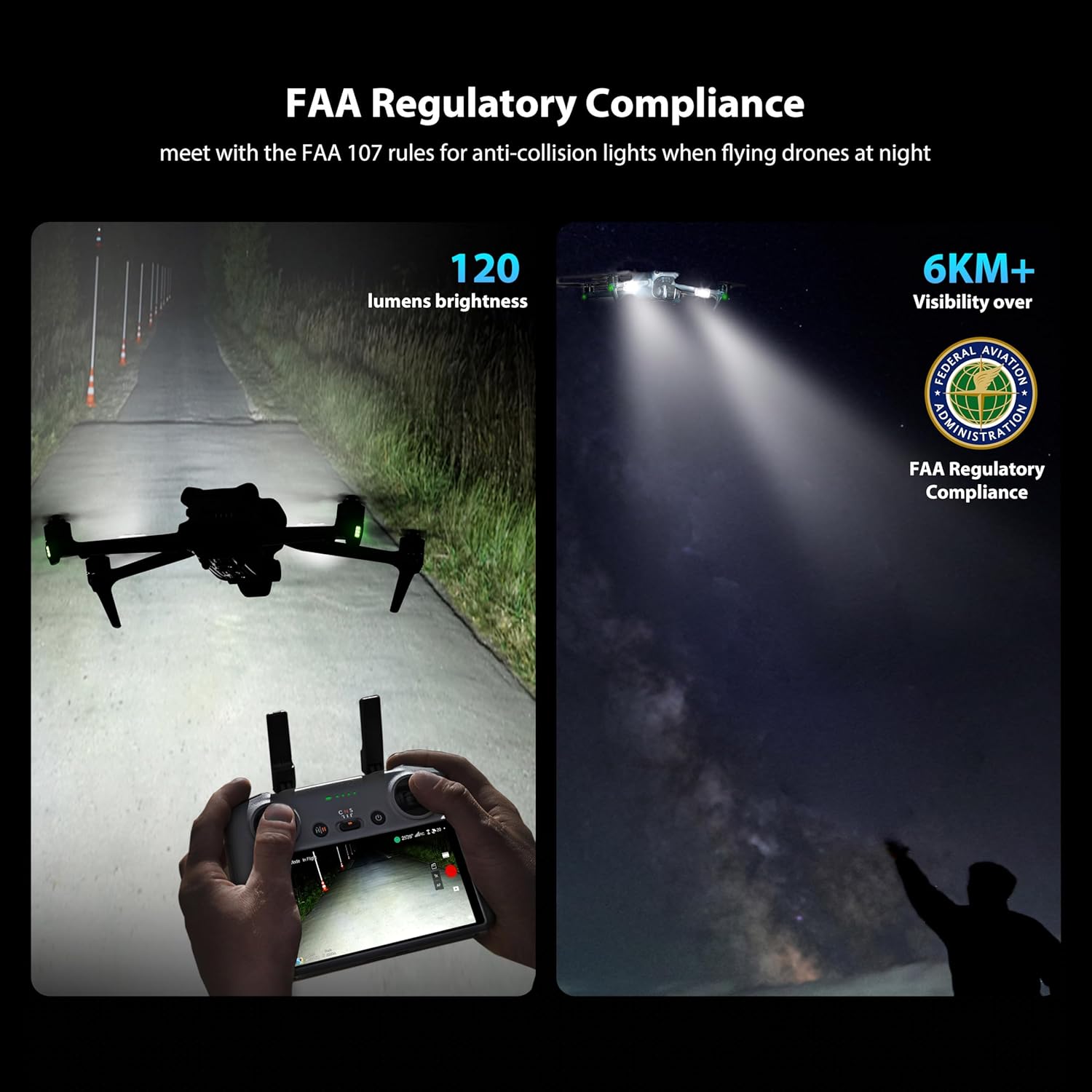 STARTRC Drone Strobe Light Ant - Drone Control Stick ulasan dan harga