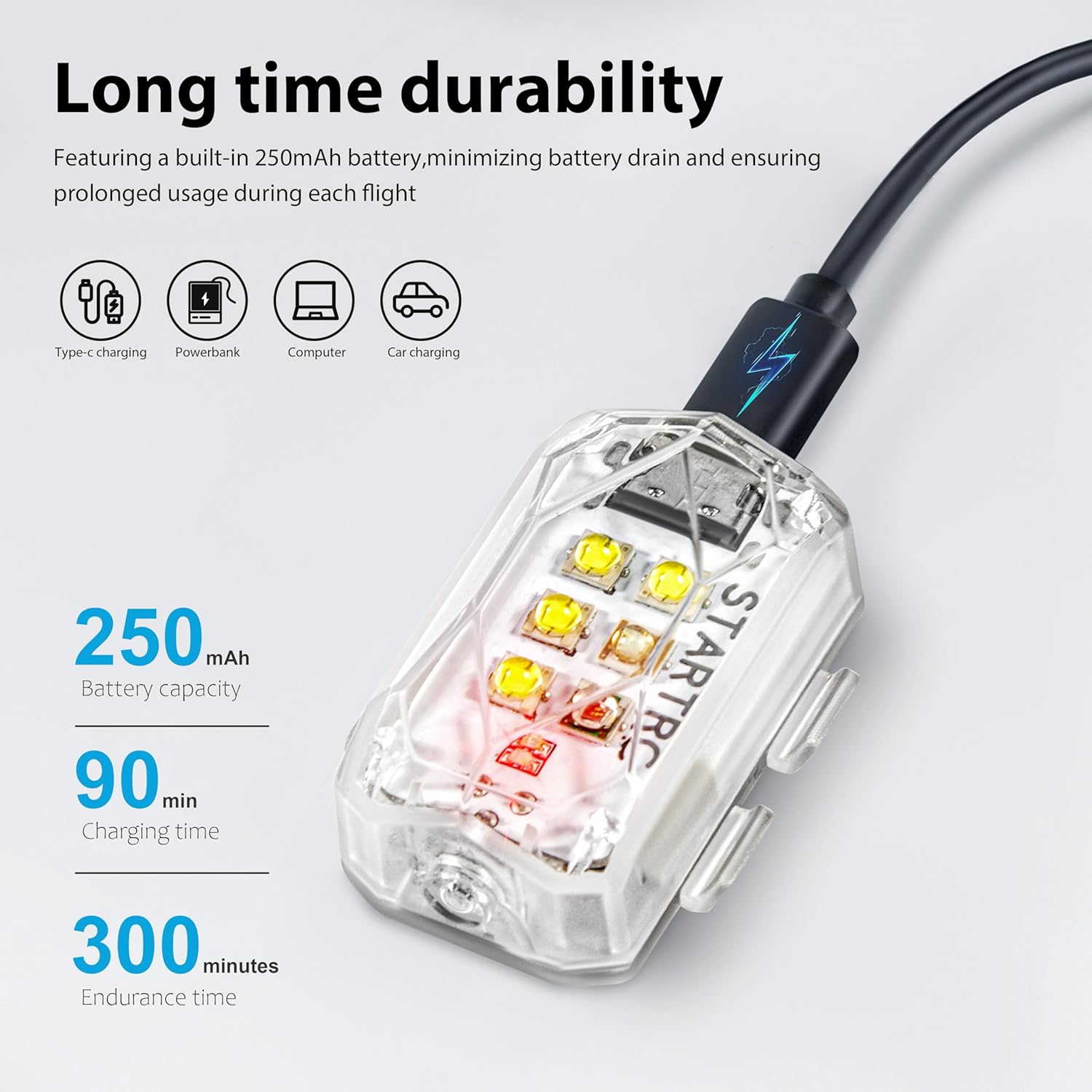 STARTRC Drone Strobe Light Ant - Drone Control Stick ulasan dan harga