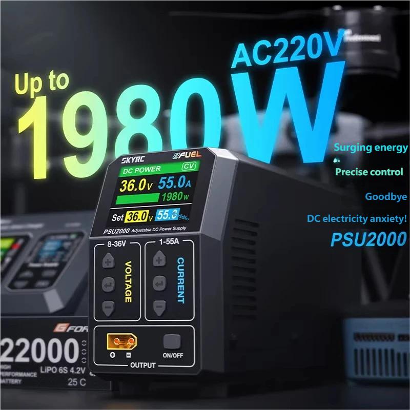 SKYRC PSU2000 1980W Adjustable - Drone Battery Charger ulasan dan harga