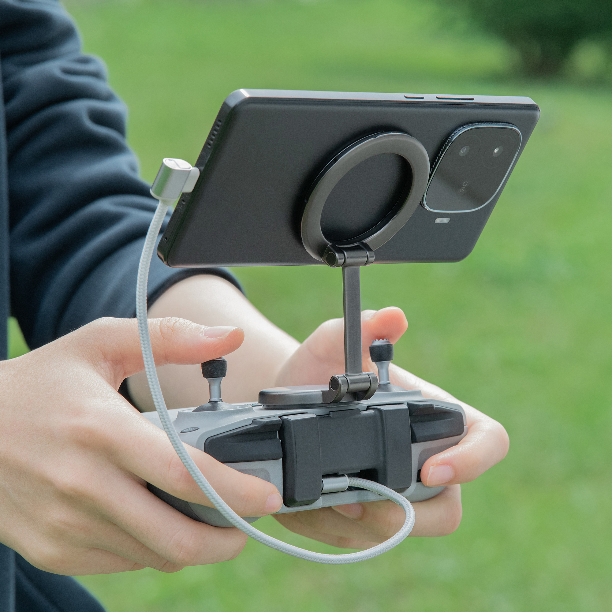 Adjustable Magnetic Phone Stan - Drone Tablet Mount ulasan dan harga