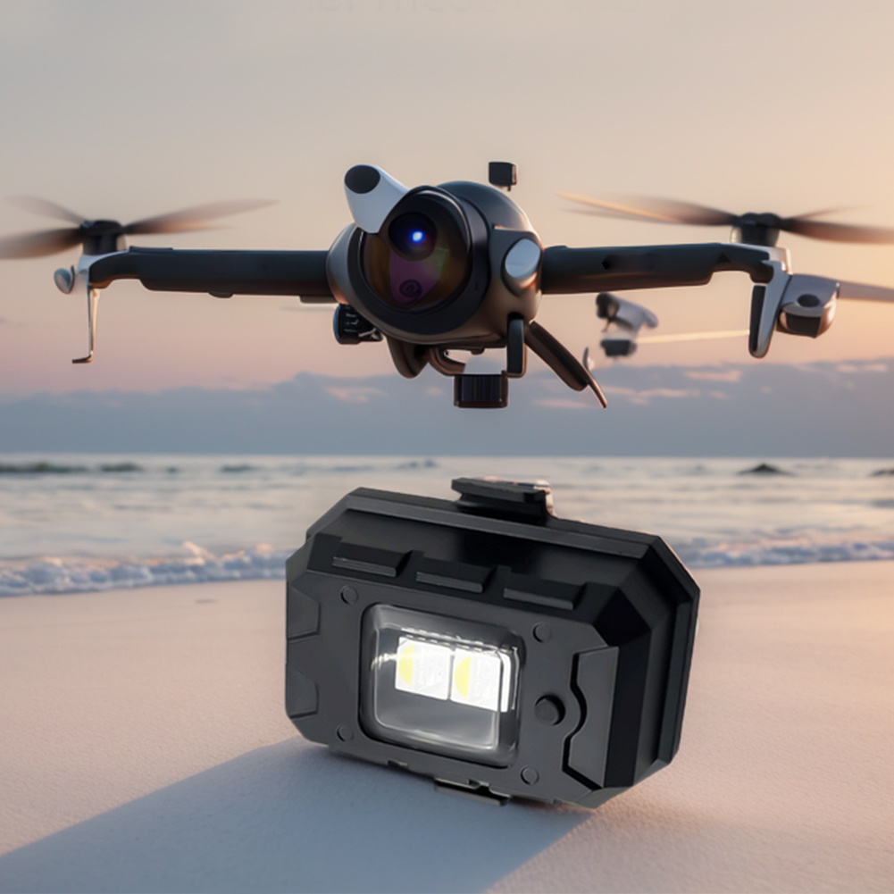 7 Color Motorcycle LED Mini Si - Drone Strobe Light ulasan dan harga