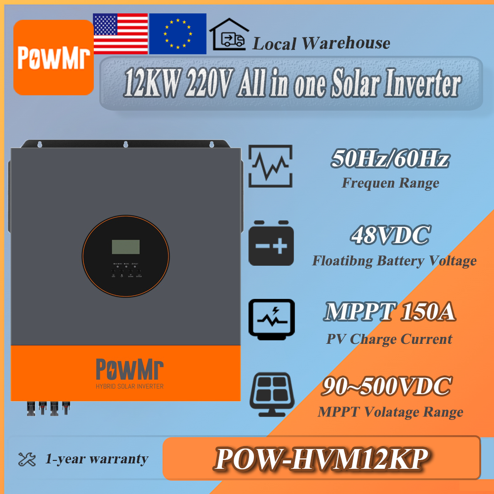 PowMr 48V 12kW 220V Parallel I - Drone Solar Charger ulasan dan harga