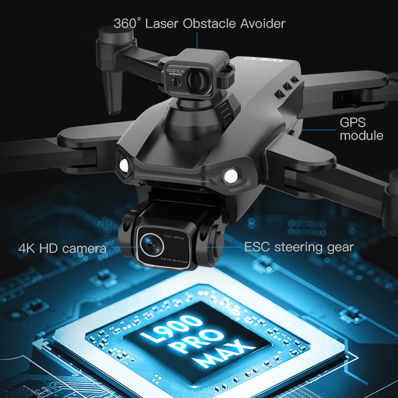 L900 Pro SE MAX GPS Drone 4K P - Drone Remote Controller Lanyard ulasan dan harga