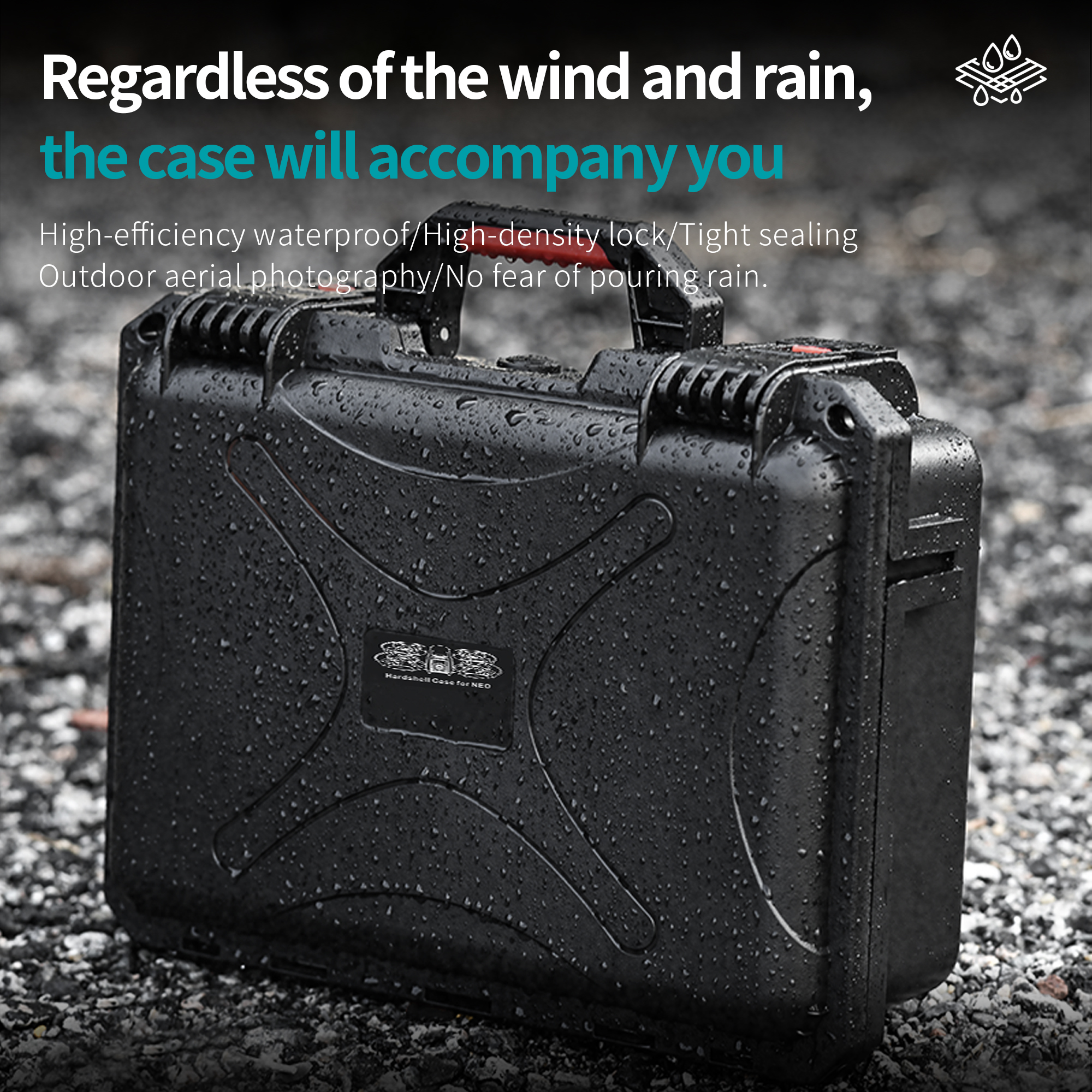 Portable Hard Waterproof Case  - Drone Charging Hub ulasan dan harga