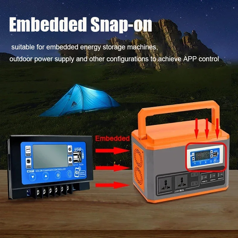30A 60A Bluetooth WiFi Solar C - Drone Solar Charger ulasan dan harga