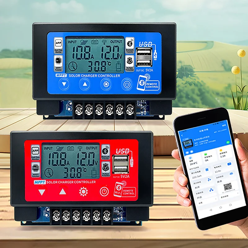 30A 60A Bluetooth WiFi Solar C - Drone Solar Charger ulasan dan harga