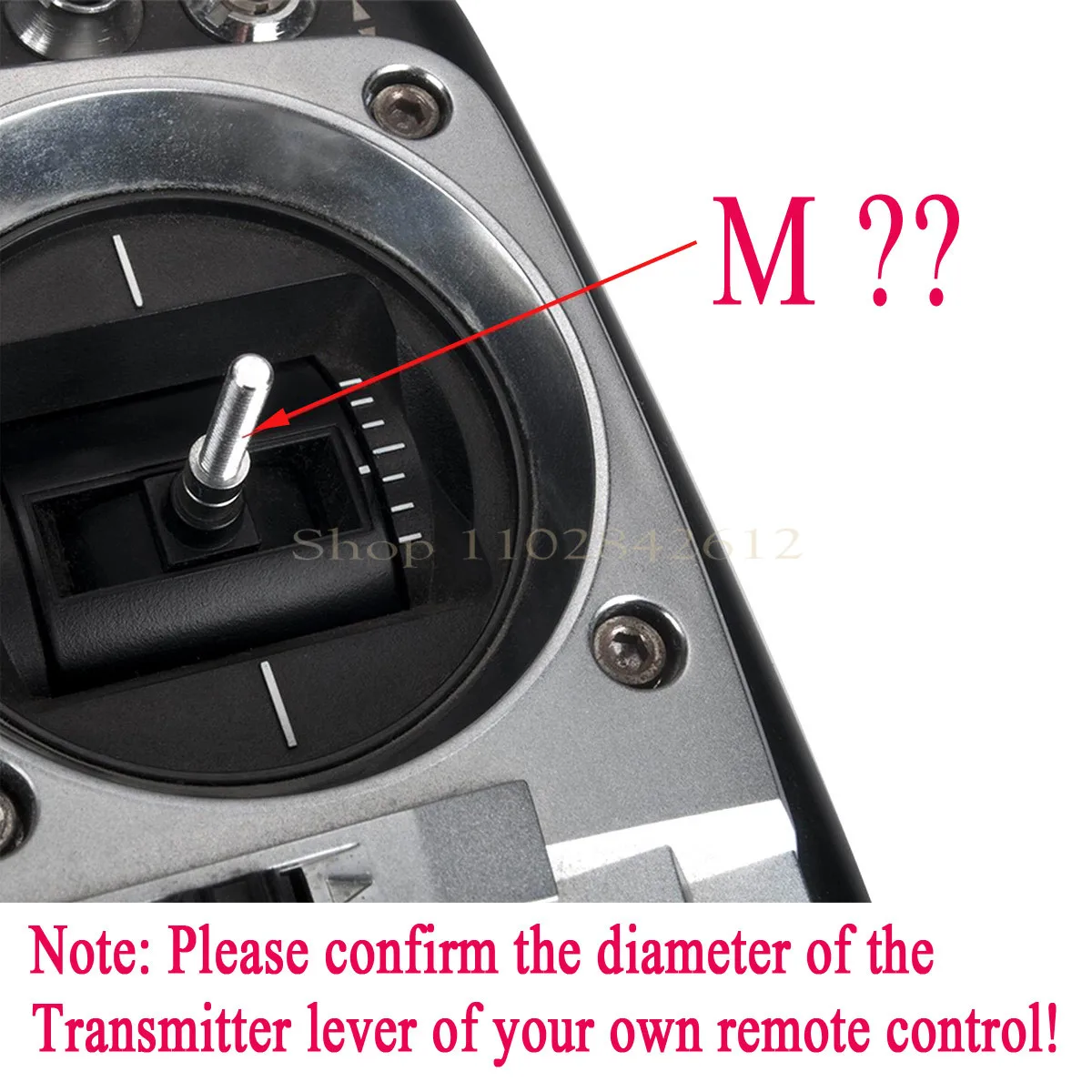 M3 M4 CNC 3D Rocker Antislip T - Drone Control Stick ulasan dan harga