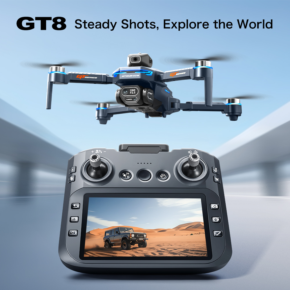 GT8 Obstacle Avoidance Aerial  - Drone Power Bank ulasan dan harga