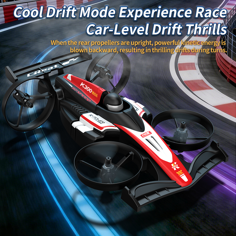 Mini RC Flying Car Transformab - Drone Control Stick ulasan dan harga